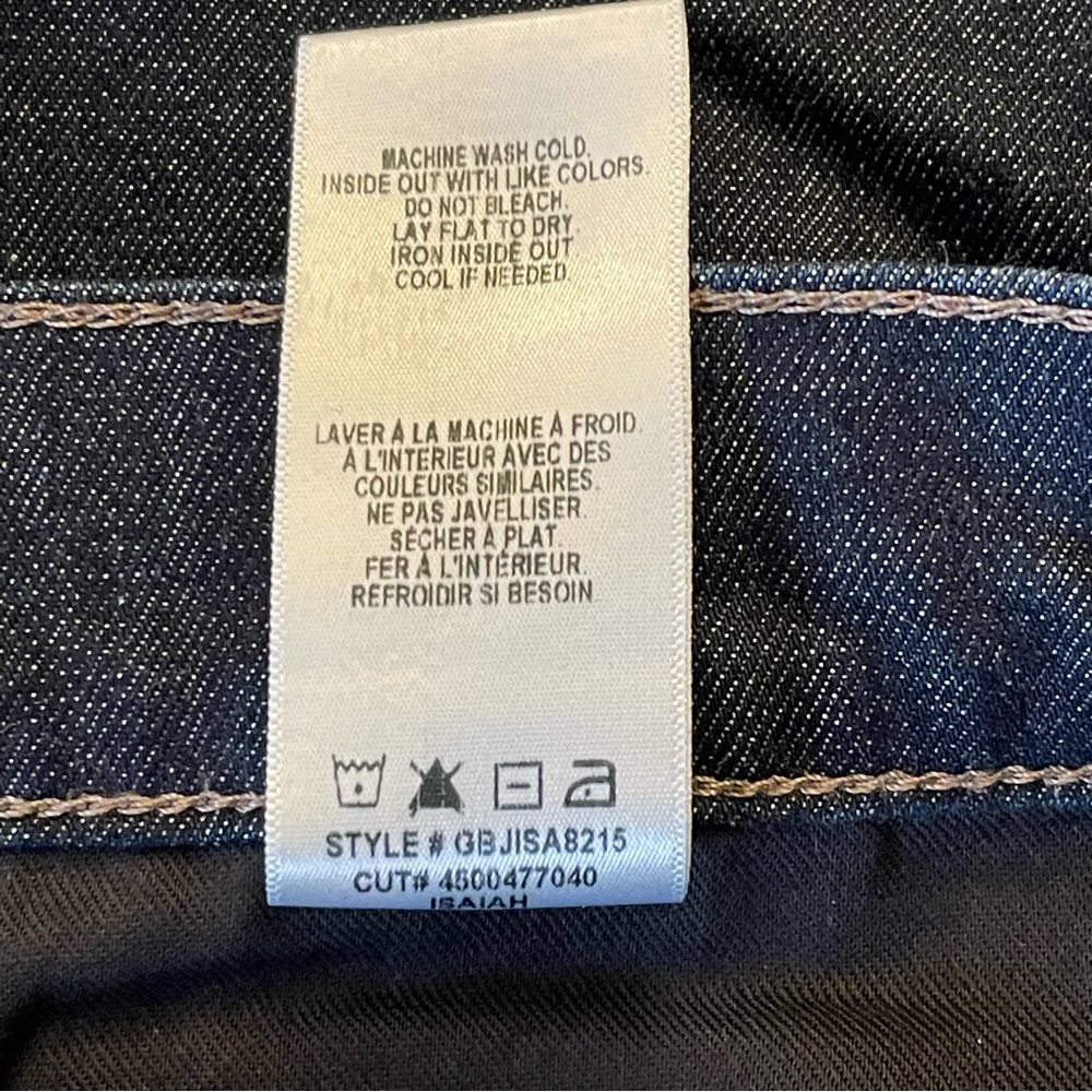 Joe's Jeans Dark Wash Isaiah The Slim Fit Denim Jeans (32x30) - Picture 15 of 15